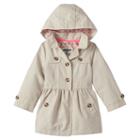 Girls 4-6x Oshkosh B'gosh&reg; Shirred Waist Lightweight Jacket, Girl's, Size: 5-6, Lt Brown