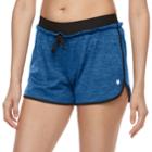 Women's Tek Gear&reg; Exposed Elastic Shorts, Size: Medium, Med Blue