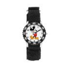 Disney's Mickey Mouse Boy's Time Teacher Watch, Black