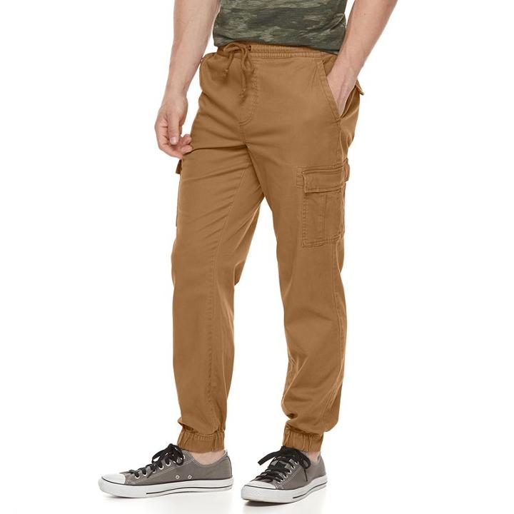 Men's Urban Pipeline&reg; Maxflex Stretch Twill Cargo Jogger Pants, Size: Xl, Yellow