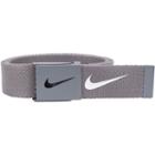 Men's Nike Golf Web Belt, Grey