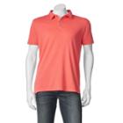 Big & Tall Apt. 9&reg; Solid Modern-fit Polo, Men's, Size: 3xl Tall, Light Red