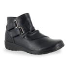 Easy Street Franny Women's Ankle Boots, Size: Medium (6.5), Black