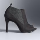 Simply Vera Vera Wang Women's Peep-toe High Heels, Size: 8.5, Grey