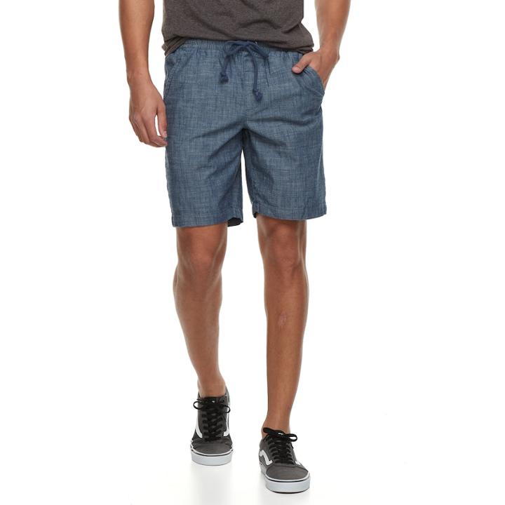 Men's Urban Pipeline&reg; Pull-on Baja Shorts, Size: Small, Dark Blue