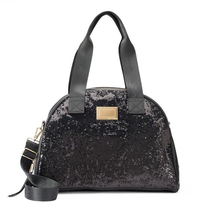 Juicy Couture Sequined Crossbody Weekender Bag, Women's, Grey