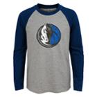 Boys 4-18 Dallas Mavericks Fadaway Tee, Size: 8-10, Grey