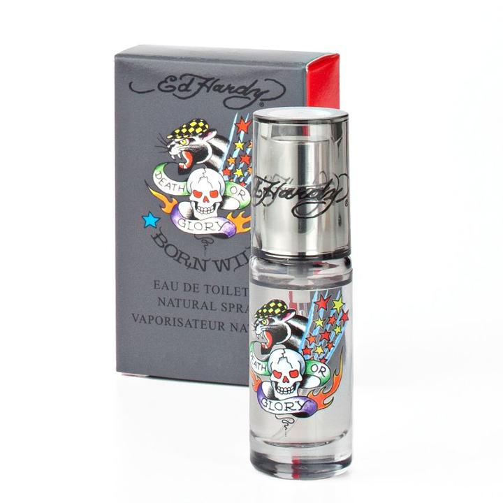 Ed Hardy Born Wild Men's Cologne, Multicolor