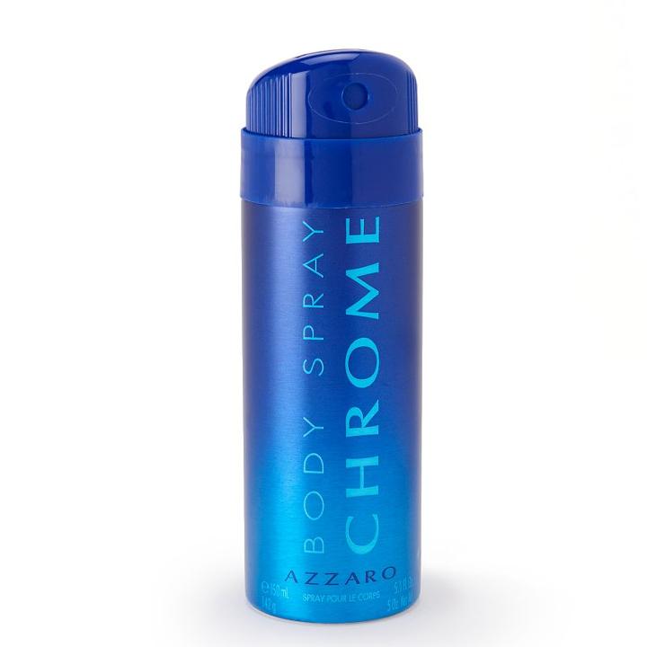 Azzaro Chrome Men's Body Spray, Multicolor