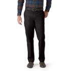 Men's Dockers&reg; Pacific On-the-go Stretch Khaki D2 Straight-fit Flat-front Pants, Size: 33x30, Black