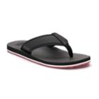 Men's United Supply Co. Quilted Flip-flops, Size: Medium, Black