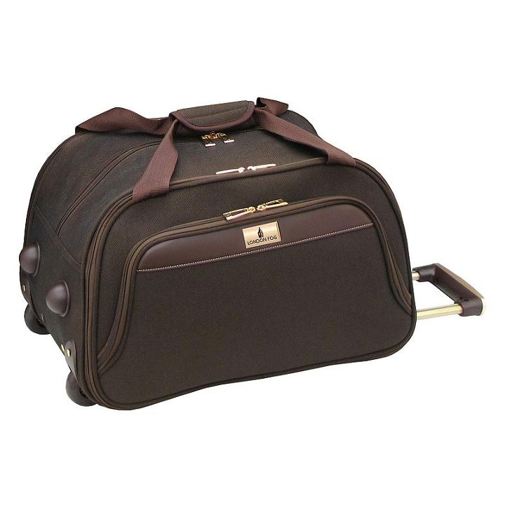 London Fog Andover 19-inch Wheeled Club Bag, Adult Unisex, Size: 19 Inch Carryon, Brown