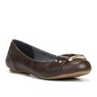 Dr. Scholl's Frankie Women's Ballet Flats, Size: 8.5 Wide, Brown Over