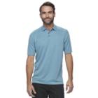 Men's Croft & Barrow&reg; Classic-fit Outdoor Slubbed Performance Polo, Size: Medium, Blue (navy)