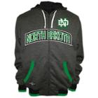 Men's Franchise Club North Dakota Power Play Reversible Hooded Jacket, Size: 3xl, Grey