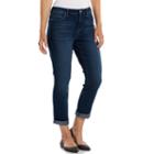 Gloria Vanderbilt Jordyn Slim Denim Boyfriend Jeans - Women's, Size: 10 Avg/reg, Blue