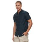 Men's Urban Pipeline&reg; Non-stretch Button-down Shirt, Size: Xl, Dark Blue