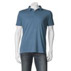 Big & Tall Apt. 9&reg; Solid Modern-fit Polo, Men's, Size: L Tall, Blue (navy)