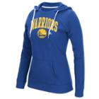 Women's Adidas Golden State Warriors Outline Big Arch Hoodie, Size: Xl, Blue
