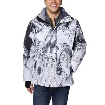 Men's Halitech Hooded Bomber Jacket, Size: Xl, White