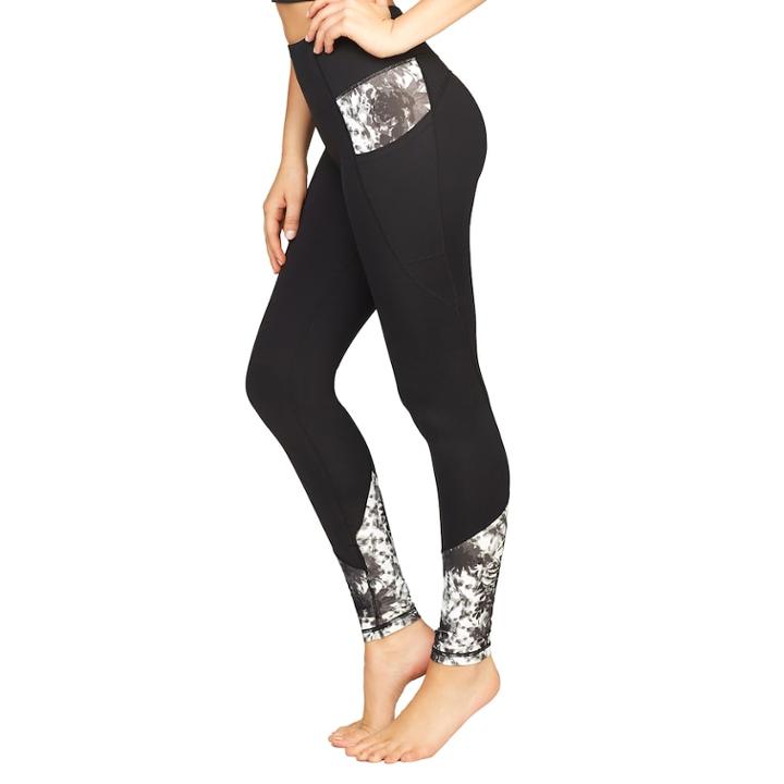 Women's Colosseum Devotion High-waisted Leggings, Size: Large, Med Grey