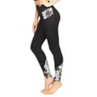 Women's Colosseum Devotion High-waisted Leggings, Size: Large, Med Grey