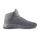 Adidas Cloudfoam Ilation Mid Men's Leather Basketball Shoes, Size: 12, Grey