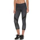 Women's Tek Gear&reg; Wrap Workout Capris, Size: Small, Black