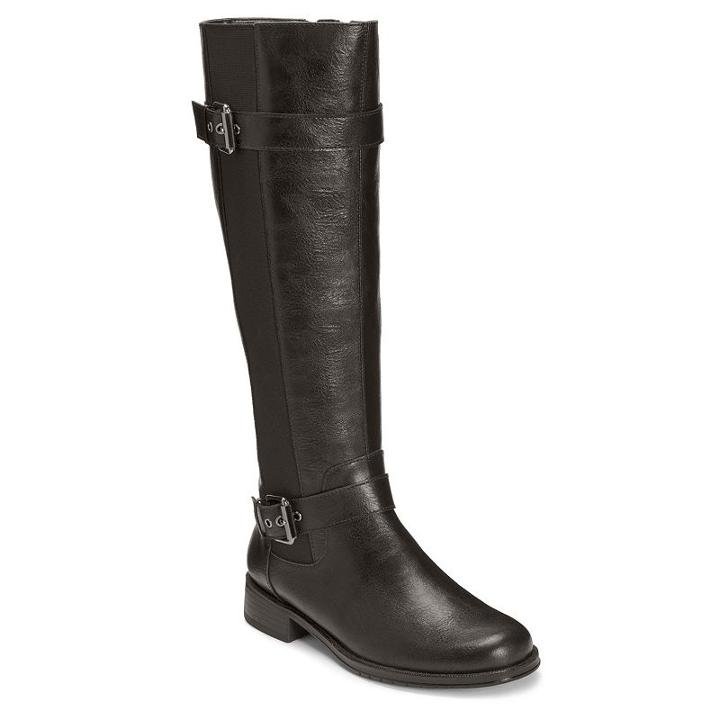 A2 By Aerosoles Ride Out Women's Tall Riding Boots, Size: 8.5, Black