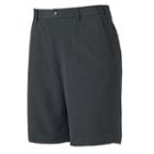 Men's Pebble Beach Classic-fit Plaid Performance Golf Shorts, Size: 34, Black