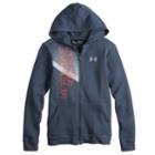 Boys 8-20 Under Armour Off Court Fleece Full-zip Hoodie, Size: Medium, Oxford