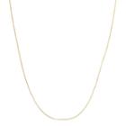 10k Gold Adjustable Box Chain Necklace - 22 In, Women's, Size: 22, Yellow