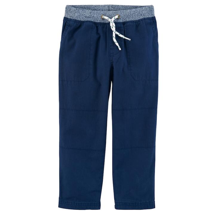 Boys 4-8 Carter's Midtier Pull On Pants, Size: 4/5, Blue