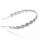 Lc Lauren Conrad Textured Leaf Headband, Women's, Silver