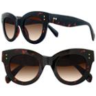 Lc Lauren Conrad 49mm Nobu Oversized Cat-eye Sunglasses, Women's, Med Brown
