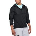 Men's Under Armour Anorak Windbreaker Top, Size: Xxl, Black