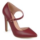 Journee Collection Athea Women's High Heels, Size: Medium (8.5), Red