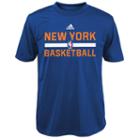 Boys 4-7 Adidas New York Knicks Practice Climalite Tee, Boy's, Size: S(4), Blue Other