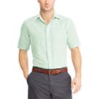 Men's Chaps Classic-fit Linen-blend Button-down Shirt, Size: Xxl, Green