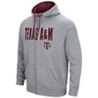 Men's Campus Heritage Texas A & M Aggies Full-zip Hoodie, Size: Xl, Dark Grey