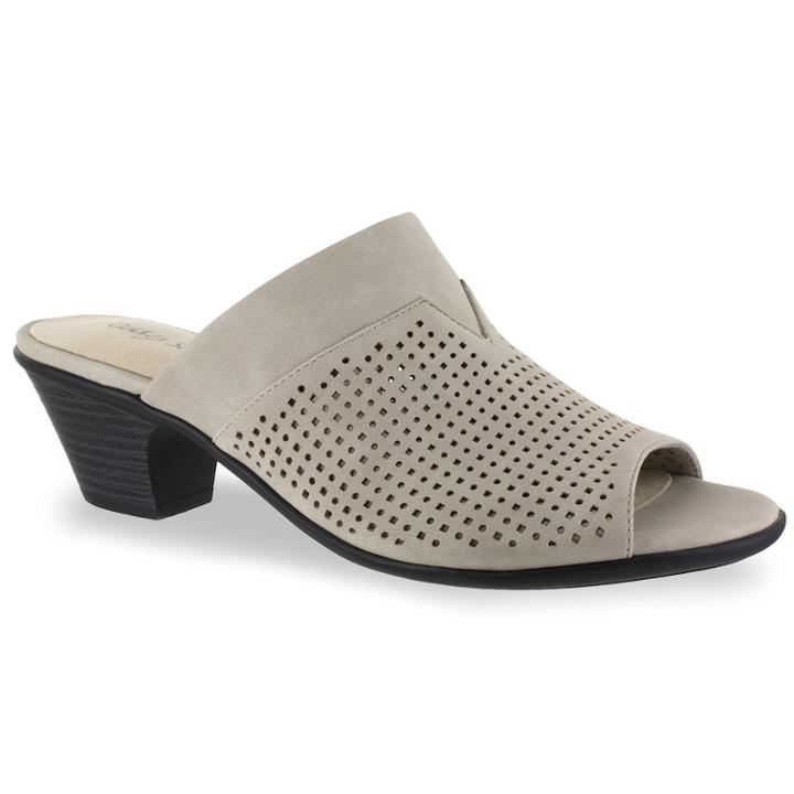 Easy Street Posh Women's Mules, Size: Medium (5), Grey