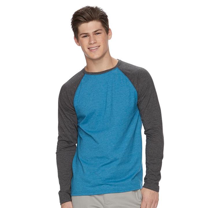 Urban Pipeline, Men's ® Ultimate Raglan Tee, Size: Xxl, Blue (navy)