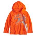Toddler Boy Jumping Beans&reg; Mesh Graphic Pullover Hoodie, Size: 5t, Brt Orange