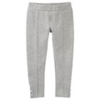 Girls 4-8 Oshkosh B'gosh&reg; Ponte Skinny Leggings, Girl's, Size: 4, Light Grey