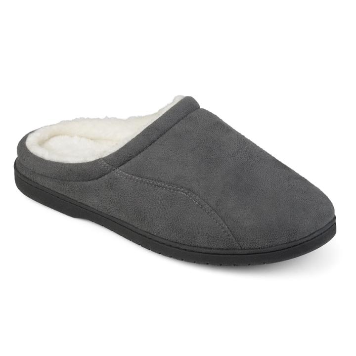 Vance Co. Rhett Men's Slippers, Size: Medium, Med Grey