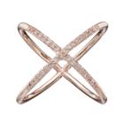 Lc Lauren Conrad X Ring, Women's, Size: 7, Rose Gold Tone