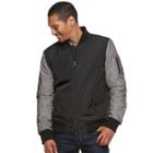 Men's Xray Slim-fit Colorblock Jacket, Size: Medium, Black