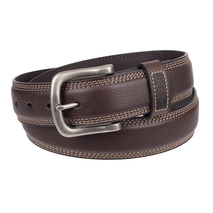 Men's Dickies Bonded-leather Belt, Size: Large, Brown