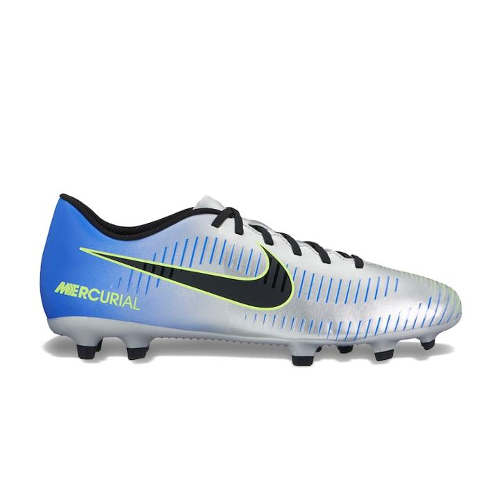 Nike Neymar Mercurial Vortex Iii Men's Firm Ground Soccer Cleats, Size: 10.5, Dark Blue