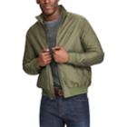 Men's Chaps Classic-fit Sateen Bomber Jacket, Size: Large, Green